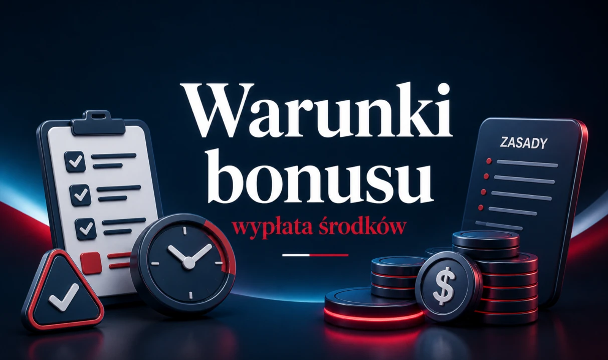 Warunki bonusu które mają znaczenie przy wypłacie środków